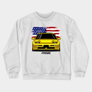 Front Probe Yellow Crewneck Sweatshirt